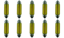 Load image into Gallery viewer, CEC Industries E211-2Y (Yellow) Bulbs, 12.8 V, 12.416 W, EC11-5 Base, T-3 shape (Box of 10)
