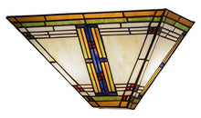 Load image into Gallery viewer, Meyda Tiffany 144967 Lighting, 14.5&quot; Width, Finish: White Amber Green Blue
