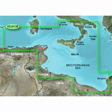 Load image into Gallery viewer, Garmin BlueChart g2 Vision - Italy Southwest and Tunisia JUL 08 (EU013R) SD Card 010-C0771-00
