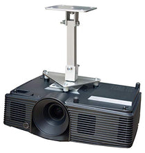 Load image into Gallery viewer, PCMD, LLC. Projector Ceiling Mount Compatible with Optoma TS725 TX532 TX735 WU470 (10-Inch Extension)
