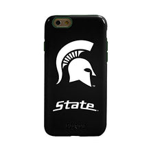 Load image into Gallery viewer, Guard Dog Collegiate Hybrid Case for iPhone 6 / 6s  Michigan State Spartans  Black
