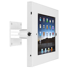 Load image into Gallery viewer, SecurityXtra SecureDock Uno - Wall Tilt Mount &amp; Enclosure for iPad Pro 12.9&#39;&#39; - White
