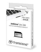 Load image into Gallery viewer, Transcend 64GB JetDrive Lite 330 Storage Expansion Card for 13-Inch MacBook Pro with Retina Display (TS64GJDL330)
