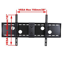 Load image into Gallery viewer, VideoSecu Tilt Flat Screen TV Wall Mount Bracket for 37&quot; 40&quot; 42&quot; 46&quot; 47&quot; 50&quot; 52&quot; 55&quot; 58&quot; 60&quot; 62&quot; 63&quot; 65&quot; 70&quot; 75&quot; LCD LED Max VESA 700x400mm with 7 ft HDMI Cable and Bubble Level MN4
