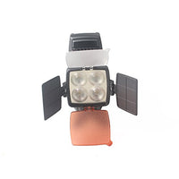 Vitopal T-4 LED Camcorder Led Light Powered Super Bright Color Temperature 5600K/3200K On- Camera Video Lights