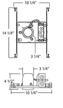 Load image into Gallery viewer, NICOR Lighting 3 inch Universal Housing for New Construction Applications (13100)
