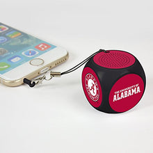 Load image into Gallery viewer, AudioSpice Alabama Crimson Tide MX-100 Cubio Mini Bluetooth Speaker Plus Selfie Remote - Black
