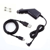 JFXONE Car Power Charger Adapter + USB Cord Compatible with Rand McNally TND 520, 530,540, 720, 730 GPS
