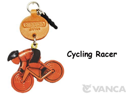 Cycle Racer Leather Goods Earphone Jack Accessory / Dust Plug / Ear Cap / Ear Jack *VANCA* Made in Japan #47560