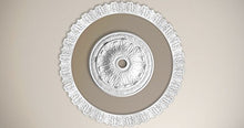 Load image into Gallery viewer, Ceiling Medallions - Ceiling Medallion for Chandeliers 30 inch (White)
