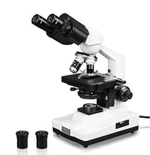 Load image into Gallery viewer, Parco Scientific Binocular Compound Microscope, 40x2000x Magnification, LED Light, Mechanical Stage, Microscope Book, 50 Prepared Slides Set, Microscope Carrying Case, Package ($20 Value)
