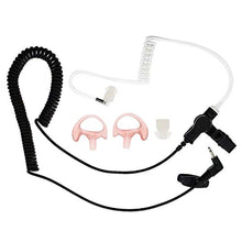 Load image into Gallery viewer, AUTOKAY New 2.5mm Earpiece Wired Headset with Coiled Tube for Harris Police Radio XG25 XG75 P7300 Motorola Kenwood
