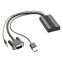 Load image into Gallery viewer, SYBA SD-ADA31040 Plug &amp; Play VGA to HDMI Converter with Audio Support, 1920 x 1080 Resolution Supported
