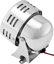 Load image into Gallery viewer, Vixen Horns Loud Electric Motor Driven Horn/Alarm/Siren (Air Raid) Small/Compact Chrome 12V VXS-9060C
