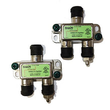 Load image into Gallery viewer, 2-Way Wide Band Splitter (2-Pack)- Works with Directv
