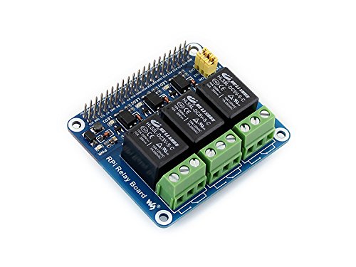 Raspberry Pi Expansion Board Power Relay Module for Raspberry Pi Series Boards to Control High Voltage/high Current
