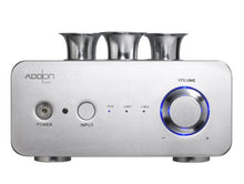 Load image into Gallery viewer, Add On Technology Co, Ltd. Amp_02 i-Concerto+LS-560 Vacuum Tube Amplifier for iPod/iPhone/iPad (Silver)
