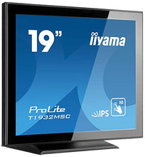 Load image into Gallery viewer, iiyama Prolite T1932MSC-B5X Monitor Touch Screen 48,3 cm (19&quot;) 1280 x 1024 Pixel Nero Multi-Touch Da tavolo
