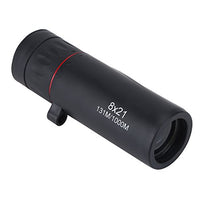 Asixx Monocular Telescope, Portable 8X/10X Focus Mini Monocular Telescope or Mini Pocket Monocular Telescope Good for Navigation, Hunting, Bird-Watching and Travelling(821)