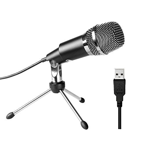 Usb Microphone,Fifine Plug &Play Home Studio Usb Condenser Microphone For Skype, Recordings For You T