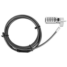 Load image into Gallery viewer, Targus DEFCON Compact Serialized Combo Cable Lock for Laptop Computer and Desktop Security (ASP71GLX-S)
