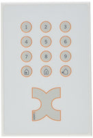 Glassfront KeyPad in High White Look with RFID