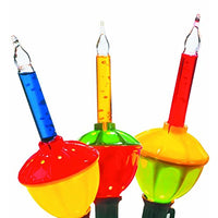 Celebrations Bubble Light Set 7 Lights Multi-Colored Ul Listed For Indoor Use Only
