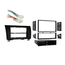 Load image into Gallery viewer, Compatible with Toyota Tundra 2007 2008 2009 2010 2011 2012 2013 Single Double DIN Car Stereo Harness Radio Dash Kit
