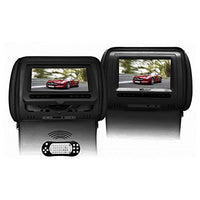 Xo Vision Gx7108d 7-inch Headrest Monitor w/ DVD Player/games & Control - Gray