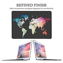 Load image into Gallery viewer, iLeadon MacBook Air 13 Inch Case 2020 2019 2018 Release A2337 M1 A2179 A1932, Plastic Hard Shell Protective Case for Apple Newest MacBook Air 13 Inch with Retina Display fits Touch ID, Black Map
