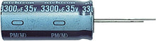 Load image into Gallery viewer, NICHICON UPM1A222MHD1TO ALUMINUM ELECTROLYTIC CAPACITOR, 2200UF, 10V, 20%, RADIAL (1 piece)
