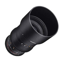 Load image into Gallery viewer, Samyang 135 mm T2.2 VDSLR Manual Focus Video Lens for Micro Four-Thirds
