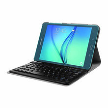 Load image into Gallery viewer, Fintie Keyboard Case for Samsung Galaxy Tab A 8.0 (2015), Slim Shell Stand Cover w/Magnetically Detachable Bluetooth Keyboard Compatible Tab A 8.0 SM-T350/P350 2015 (NOT Fit 2017/2018 Version), Black
