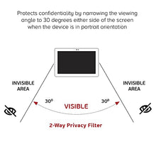 Load image into Gallery viewer, celicious Privacy 2-Way Anti-Spy Filter Screen Protector Film Compatible with Huawei Mediapad T1 10
