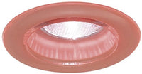 Minka Lavery Recessed Trims WG500-P, Recessed Trims 4 inch Round IC Rated Glass Recessed Lighting Trim Ring, 50 Watts, Pink