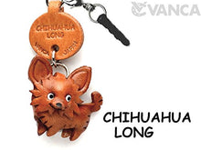 Load image into Gallery viewer, Chihuahua Long Leather Dog Earphone Jack Accessory/Dust Plug/Ear Cap/Ear Jack Vanca Made In Japan #47
