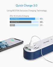 Load image into Gallery viewer, BESTEK Power Strip USB 3.0 Quick Charge, Surge Protector with 6-Outlet, 5V 6A 4 Smart USB Charging Ports, Long Bars 6Ft Heavy Duty Extension Power Cords, 500J, FCC ETL Listed
