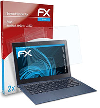 Load image into Gallery viewer, atFoliX Screen Protection Film Compatible with Asus Zenbook UX301 / UX302 Screen Protector, Ultra-Clear FX Protective Film (2X)
