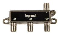 Legrand, Home Office & Theater, Cable Splitter, Black, Signal Splitter, 3 Way, VM2203V1