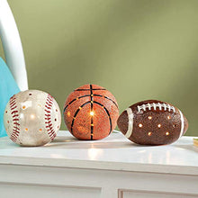 Load image into Gallery viewer, DEI Baseball Sports Plug in Tabletop Night Light,White
