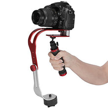 Load image into Gallery viewer, eoocvt Pro Handheld Steadycam Video Stabilizer Handle Grip Steady Support for Canon Nikon Sony Camera Cam Camcorder DV DSLR - Rubber Handle

