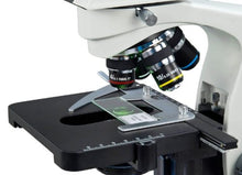 Load image into Gallery viewer, OMAX 40X-2000X LED Trinocular Compound Microscope with Reversed Nosepiece and 30 Degree Siedentopf Viewing Head and 1.3MP USB Camera

