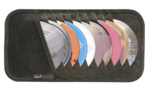 10-CD/DVD Visor Organizer