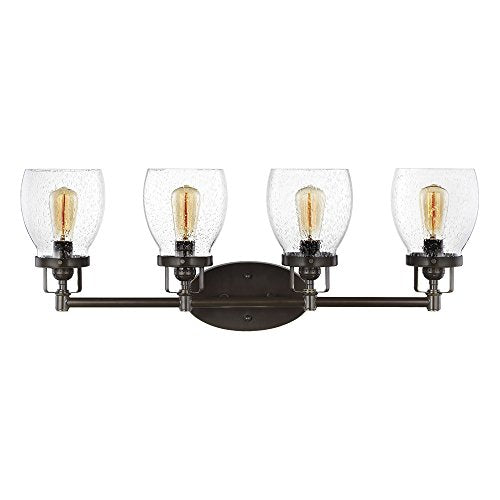 Sea Gull Lighting 4414504-782 Four 4414504-782-Four Light Wall/Bath, Heirloom Bronze