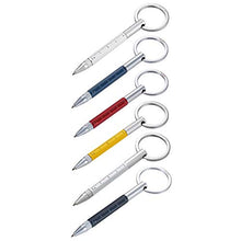 Load image into Gallery viewer, Troika Micro Construction Pen &amp; Stylus Key Ring, Yellow (KYP25YE)
