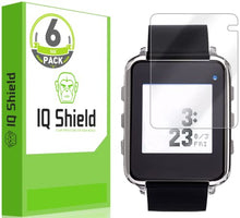Load image into Gallery viewer, IQShield Screen Protector Compatible with MetaWatch Frame (6-Pack) LiquidSkin Anti-Bubble Clear Film
