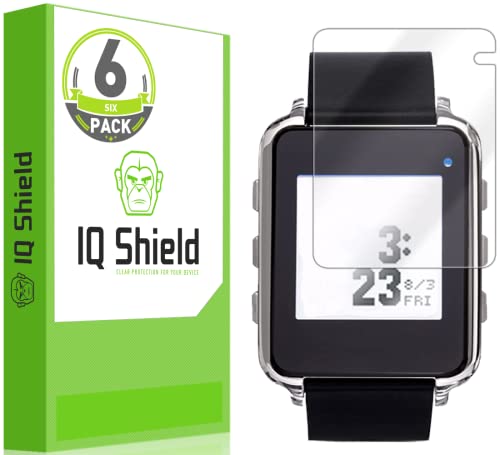 IQShield Screen Protector Compatible with MetaWatch Frame (6-Pack) LiquidSkin Anti-Bubble Clear Film