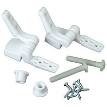 Load image into Gallery viewer, Master Plumber 479-56 White Toilet Seat Hinge Replacement Parts
