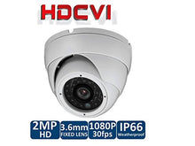 Load image into Gallery viewer, Ezdiyworld- HD-CVI Dome Security Camera - 2MP, 3.6mm Fixed Lens, 1/2.8 CMOS, Digital WDR, IR to 70ft White color
