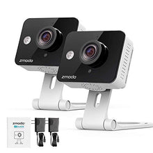 Load image into Gallery viewer, Zmodo Two-Way Audio Mini WiFi Home Security Camera (2 Pack)

